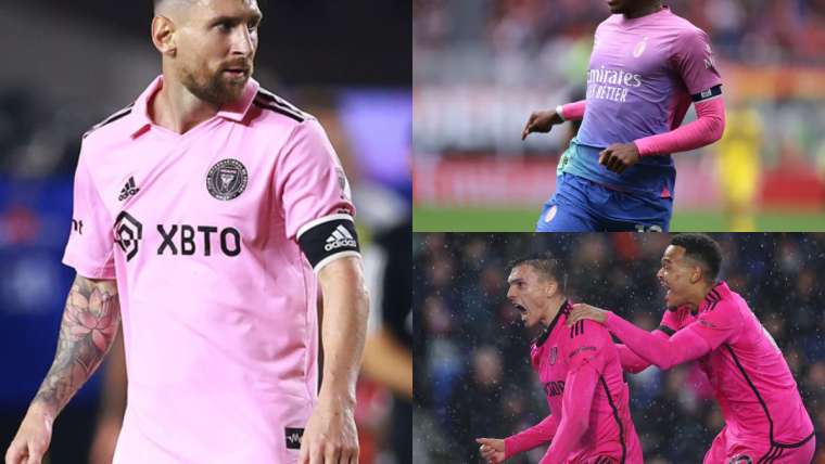 3 Klub Besar yang Tetap Keren Menggunakan Jersey Pink!