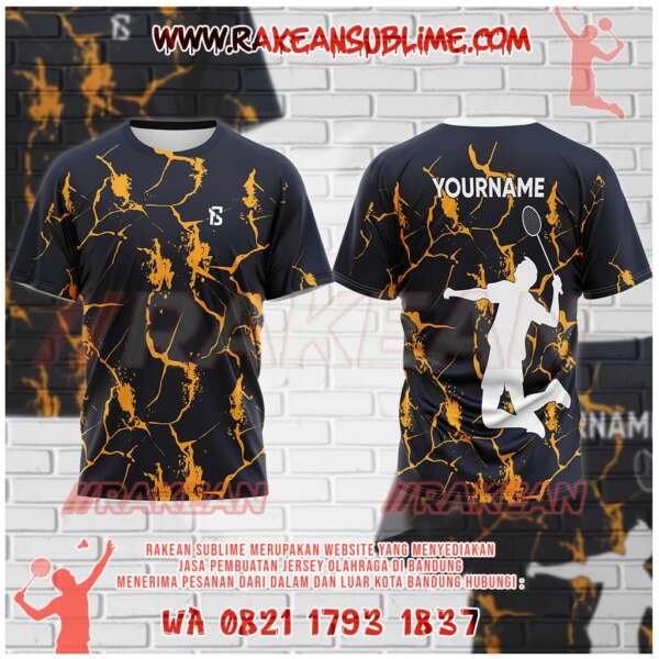 Jersey Badminton Full Printing