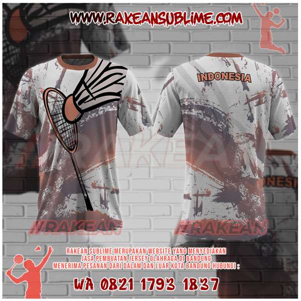 Baju Kaos Badminton Lucu